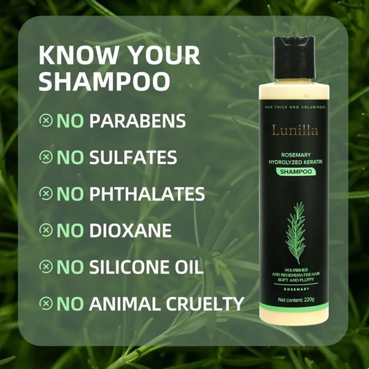 Organic Rosemary Keratin Shampoo