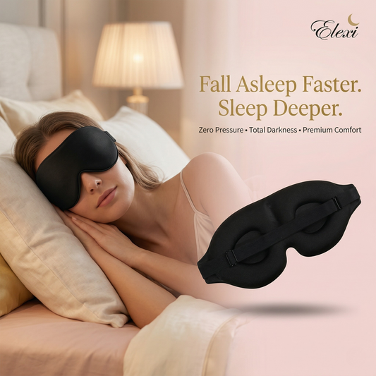 3D Blackout Eye Mask for Better Sleep