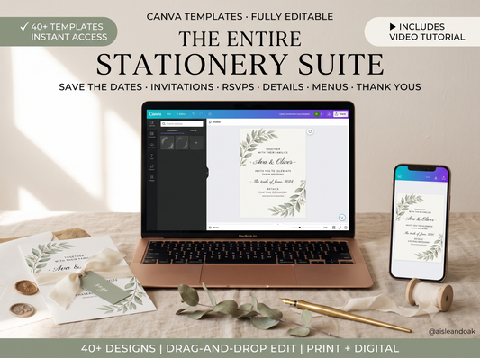 Editable Canva Version Wedding Planner