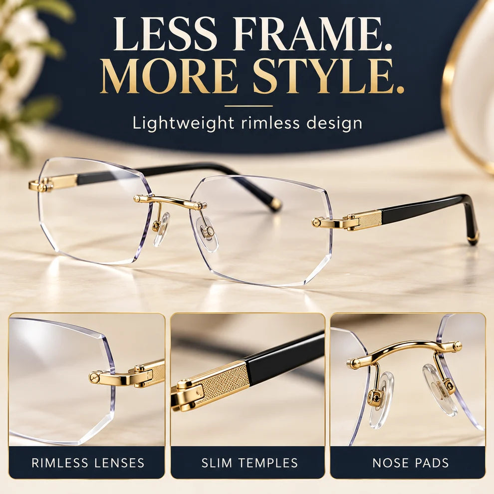 Auto-Adjusting Reading Glasses for Near & Far