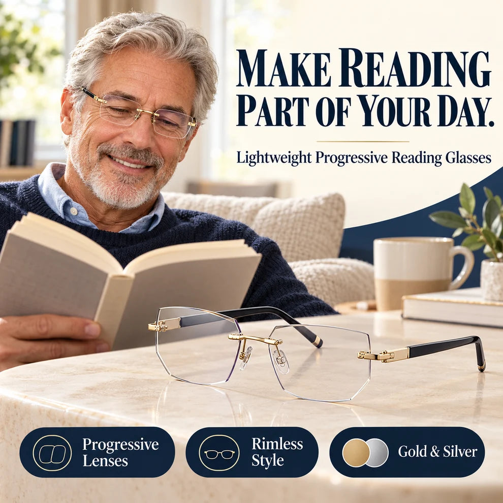 Auto-Adjusting Reading Glasses for Near & Far